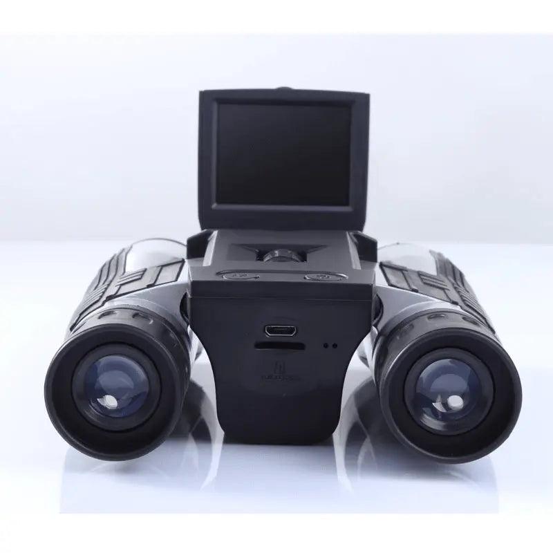 HD 1080P 2-Inch HD Digital Binoculars with Video Recording for Surveillance. - Swayfer Tech