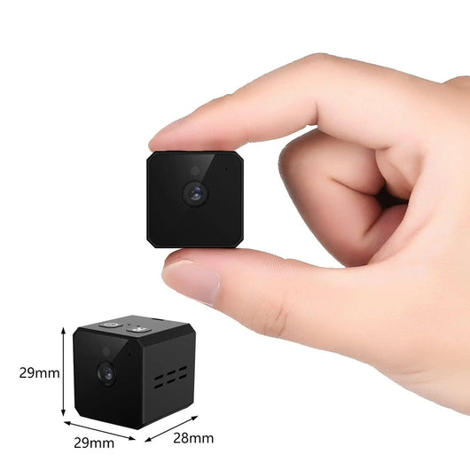 Portable HD 1080P Mini Camera with 4-Hour Battery Life and Night Vision - Swayfer Tech