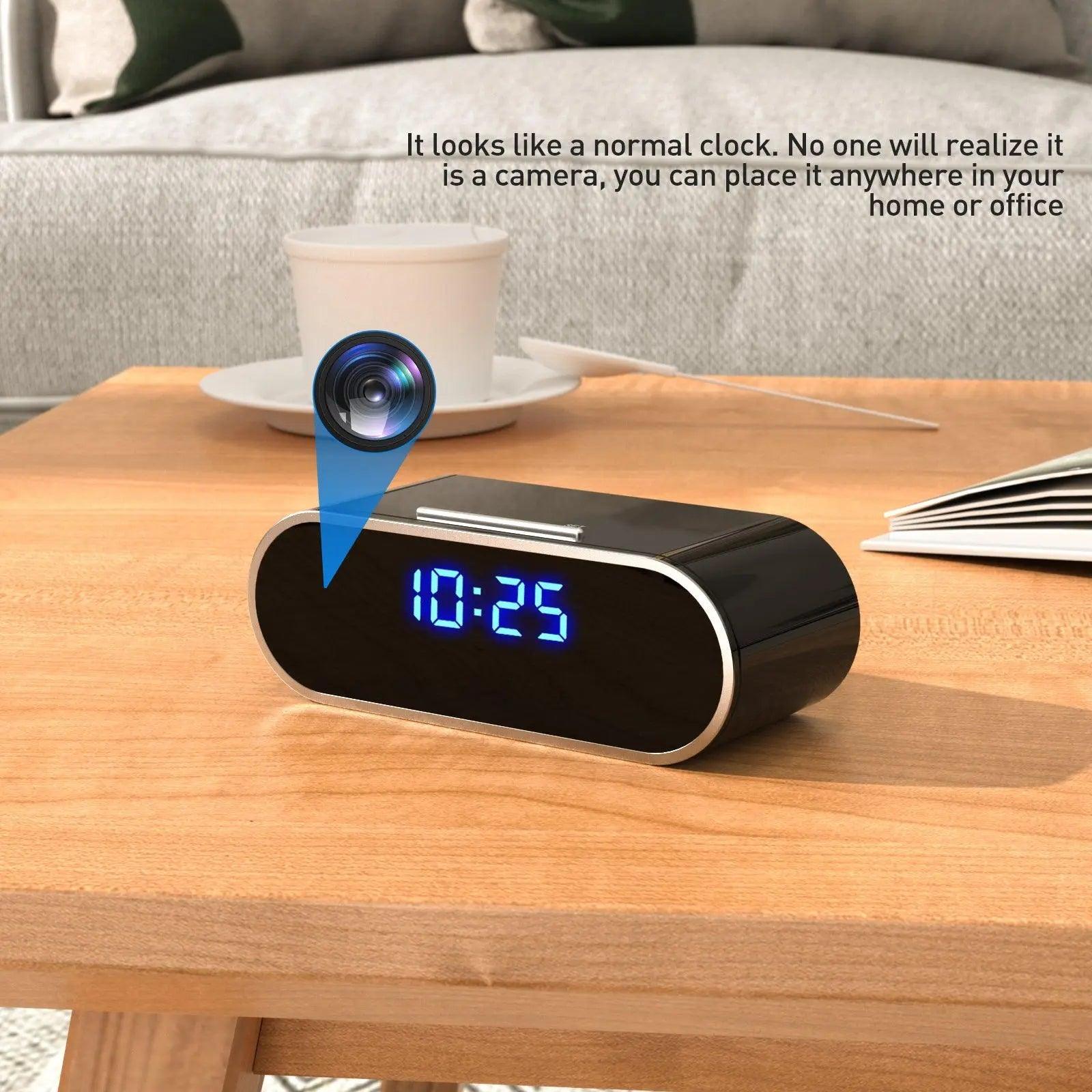 Silleye wifi hidden clock hot sale camera